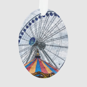 Navy Pier Ferris Wheel Ornament