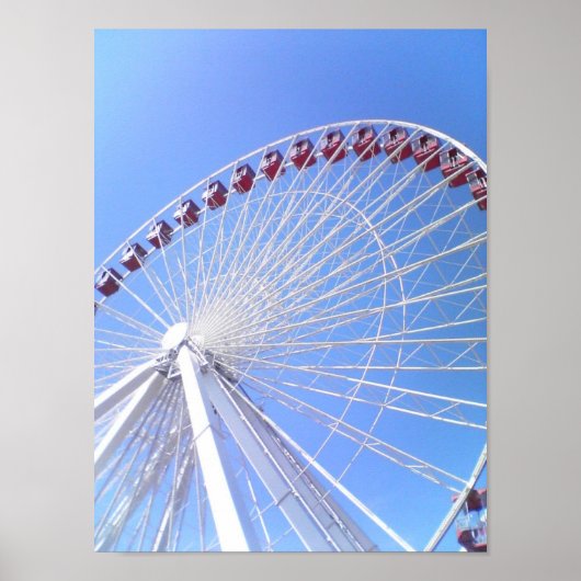 Navy Pier Ferris Wheel Poster (Vorne)