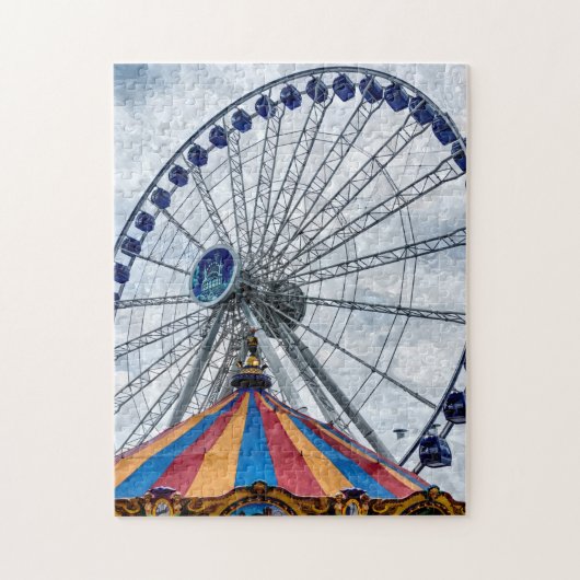 Navy Pier Ferris Wheel Puzzle (Vertikal)