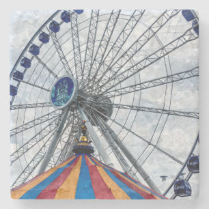 Navy Pier Ferris Wheel Steinuntersetzer