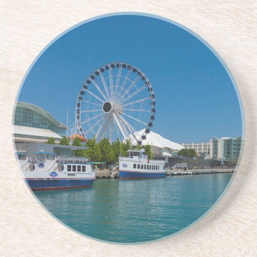 Navy Pier Getränkeuntersetzer (Vorne)