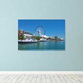 Navy Pier Leinwanddruck (Insitu (Holzboden))