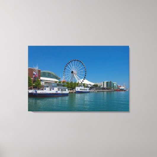 Navy Pier Leinwanddruck (Vorderseite)