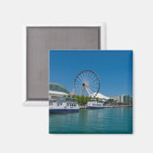 Navy Pier Magnet (Vorderseite/Rückseite)