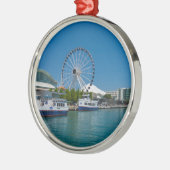 Navy Pier Ornament Aus Metall (Links)