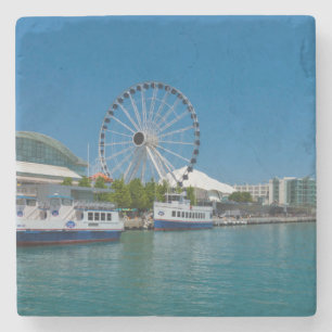 Navy Pier Steinuntersetzer