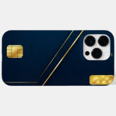 Navy Premium Hüllen Business (Rückseite (Horizontal))
