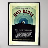 Navy Radar Poster (Vorne)