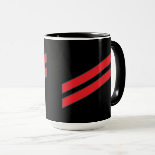 Navy Rank E-2 Fireman Tasse (VorderseiteRechts)