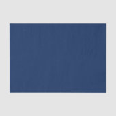 Navy Royal Blue Pop Of Color Seidenpapier (Vorderseite)