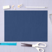 Navy Royal Blue Pop Of Color Seidenpapier (Handwerk)