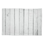 Navy Rustic Monogram Pillowcase Kissenbezug (Rückseite)