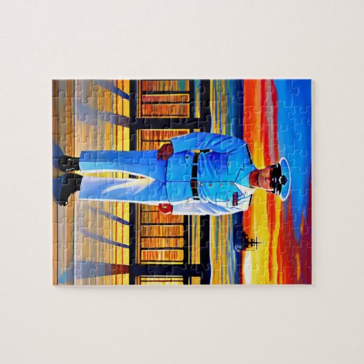 Navy Sailor Jigsaw Puzzle (Horizontal)