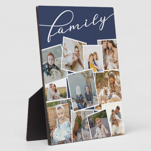 Navy-Scatter-Fotos Fotokollage-Familie Fotoplatte (Seite)