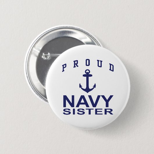 Navy Sister Button (Vorne & Hinten)