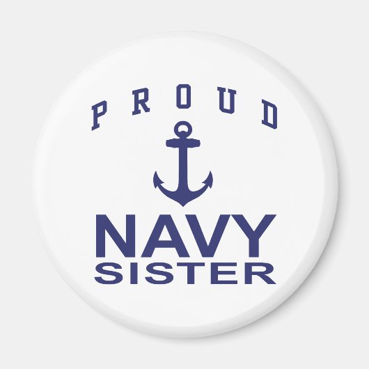 Navy Sister Magnet (Vorne)