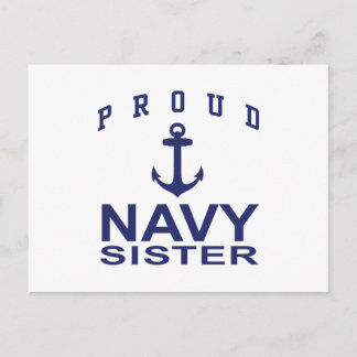 Navy Sister Postkarte