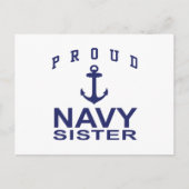 Navy Sister Postkarte (Vorderseite)