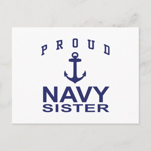Navy Sister Postkarte (Vorderseite)