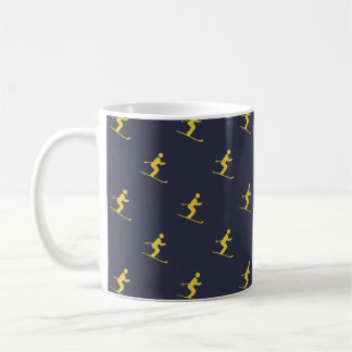 Navy Skier Kaffeetasse