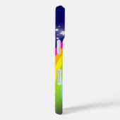 Navy Sky starren Regenbogen-individuelle Name Case-Mate iPhone Hülle (Rückseite / Rechts)