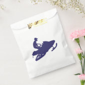 Navy-Snowmobiler Geschenktütchen (Versiegelt)