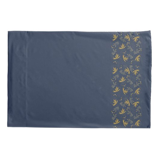 Navy Spray Reversible Pillow Case Kissenbezug (Rückseite)