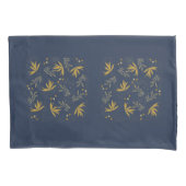 Navy Spray Reversible Pillow Case Kissenbezug (Vorderseite)