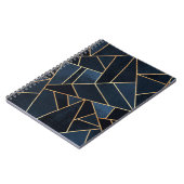 Navy Stone Notizblock (Linke Seite)