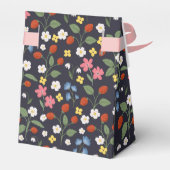 Navy Strawberry Geschenkschachtel (Rückseite)