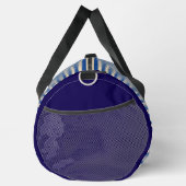 Navy-Streifen Duffle Bag (Rechts)