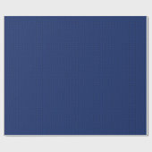 Navy-Strickpapier Geschenkpapier (Flach)
