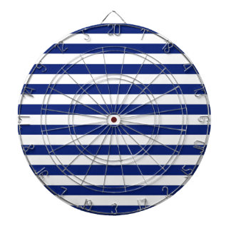 Navy Stripes Nautical Decor Dartscheibe