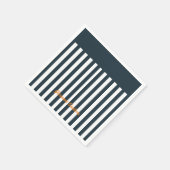 Navy Strips | Die Monografie des Modernen Gentlema Serviette (Ecke)