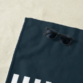 Navy Strips | Die Monografie des Modernen Gentlema Strandtuch (Beispiel)