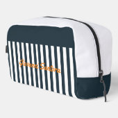 Navy Strips | Die Monografie des Modernen Gentlema Waschbeutel (Rechte Ecke)