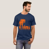 Navy T - Shirt mit dem San Diego Illini Logo (Vorne ganz)