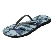 Navy-Tarnung Badesandalen (Schrägansicht)