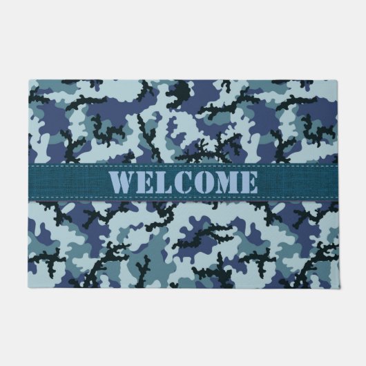 Navy-Tarnung Fußmatte (Vorderseite)