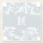 Navy-Tarnung Glasuntersetzer (Rückseite)