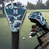 Navy-Tarnung Golf Headcover