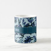 Navy-Tarnung Kaffeetasse (Mittel)