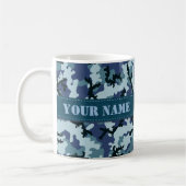 Navy-Tarnung Kaffeetasse (Links)