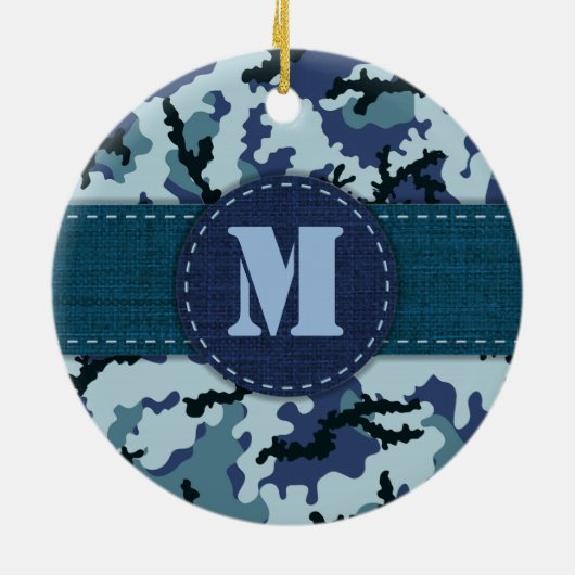 Navy-Tarnung Keramikornament (Hinten)