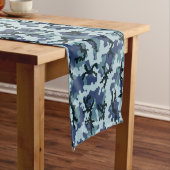 Navy-Tarnung Kurzer Tischläufer (Beispiel)