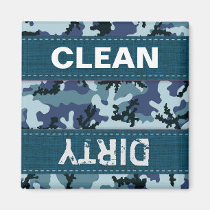 Navy-Tarnung Magnet