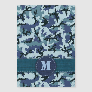 Navy-Tarnung Magnetkarte