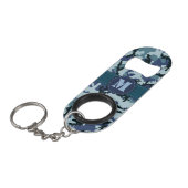 Navy-Tarnung Mini Flaschenöffner (Vorderseite Schrägansicht)