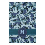 Navy-Tarnung Mini Klemmbrett (Rückseite)