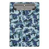 Navy-Tarnung Mini Klemmbrett (Vorderseite)